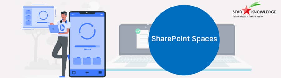 Microsoft SharePoint spaces