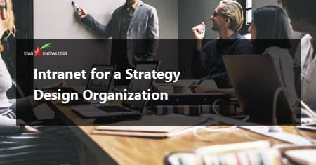 Intranet for strategy design organization