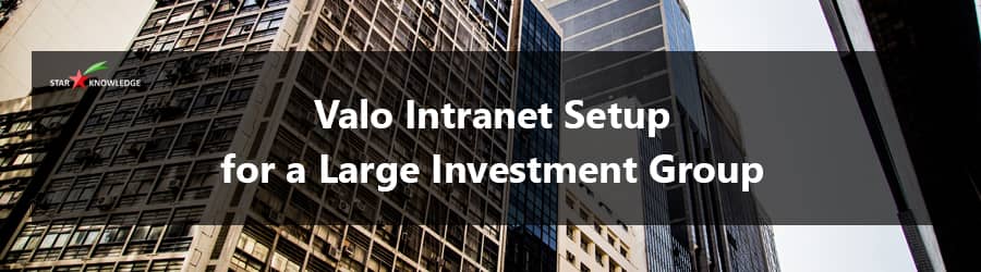 Valo Intranet for large firms