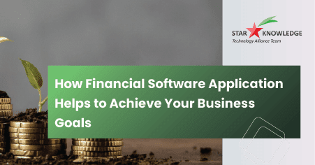 Financial Software Application helps to achieve business goals