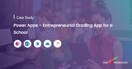 Power Apps Entrepreneurial Grading App for a School