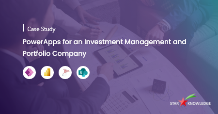 PowerApps portal for Investment-Management