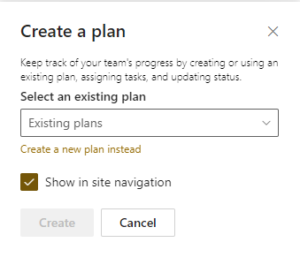Planner to SharePoint page