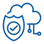 Cloud migration security and productivity icon