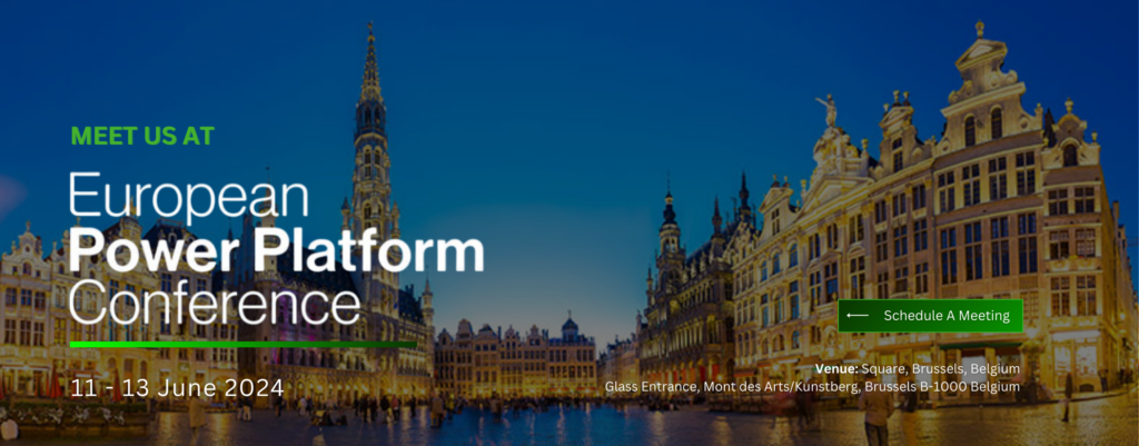 European Power Platform Conference in Belgium from 11 – 13 June 2024​