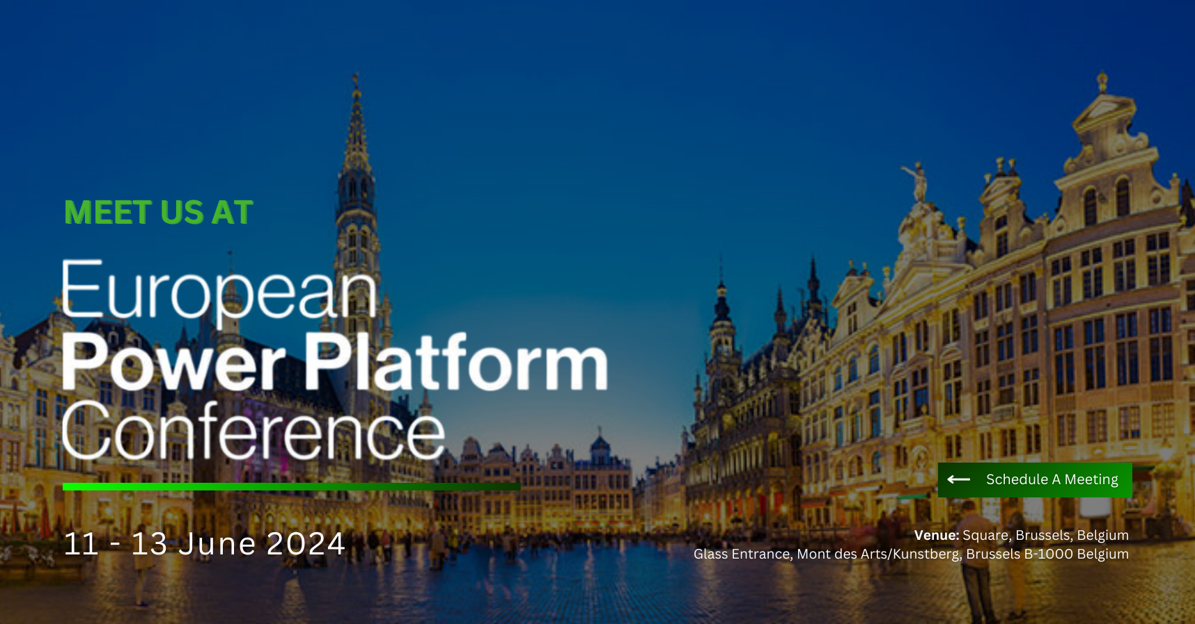 European Power Platform Conference in Belgium from 11 – 13 June 2024​