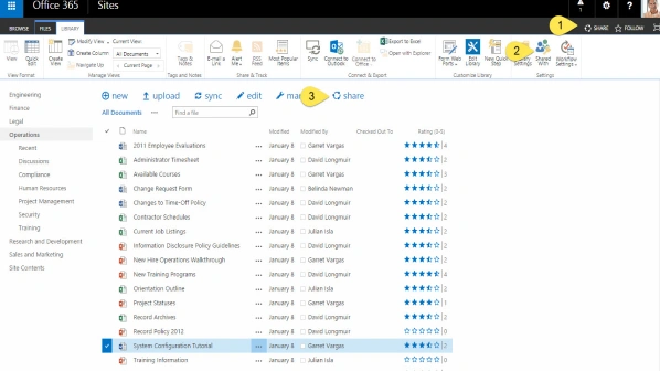 Integrate SharePoint List