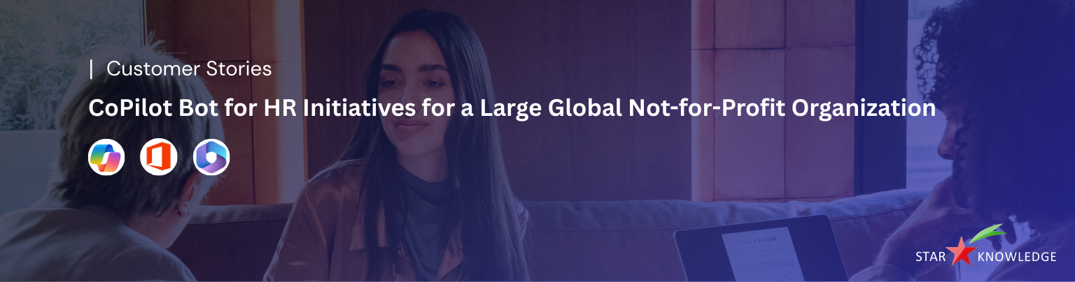 CoPilot Bot for HR Initiatives for a Large Global Not-for-Profit Organization