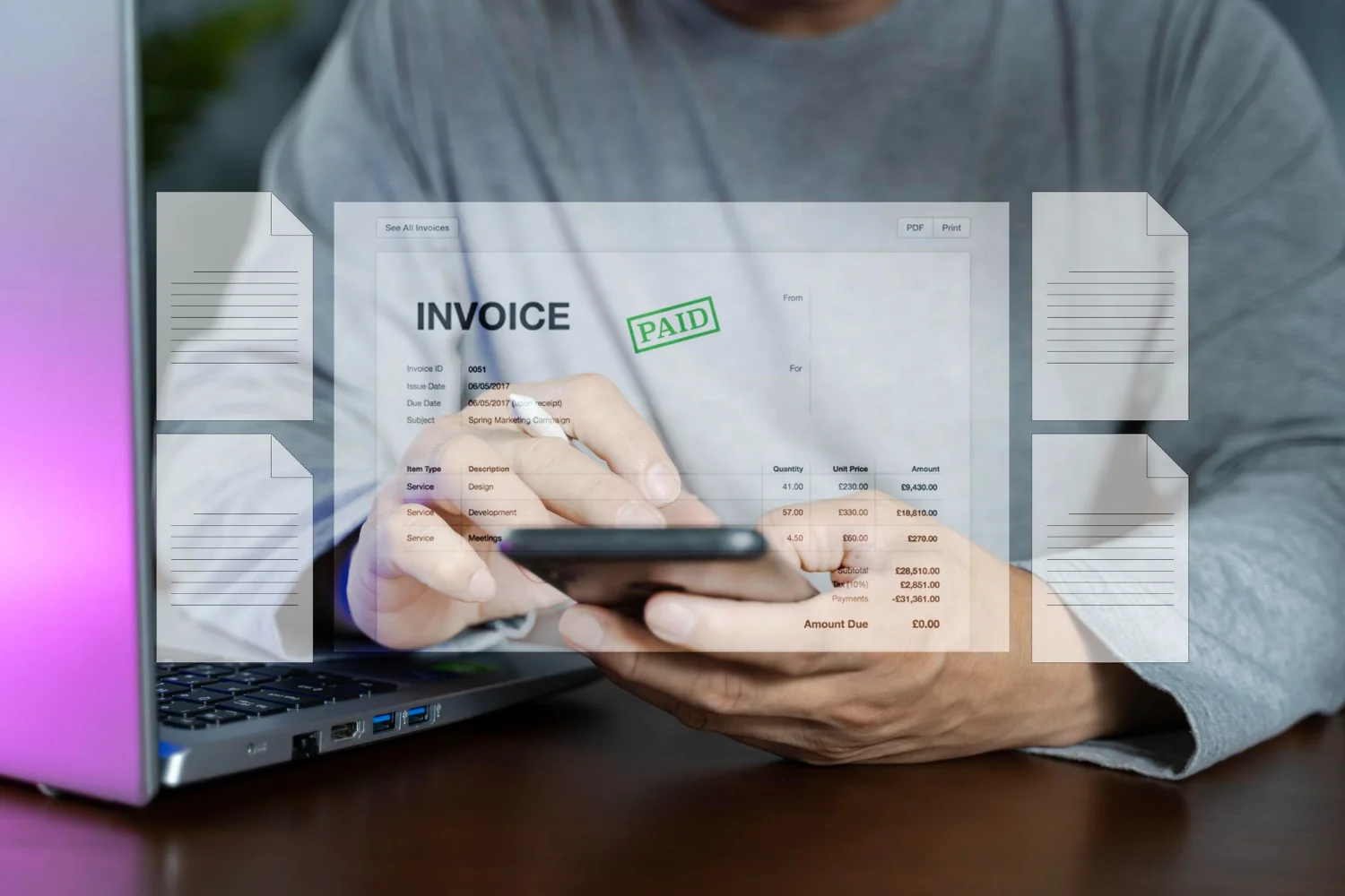 Automated Invoice Generation for Microsoft CSP Billing