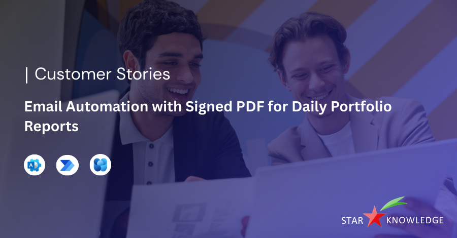 Email Automation with Signed PDF for Daily Portfolio Reports