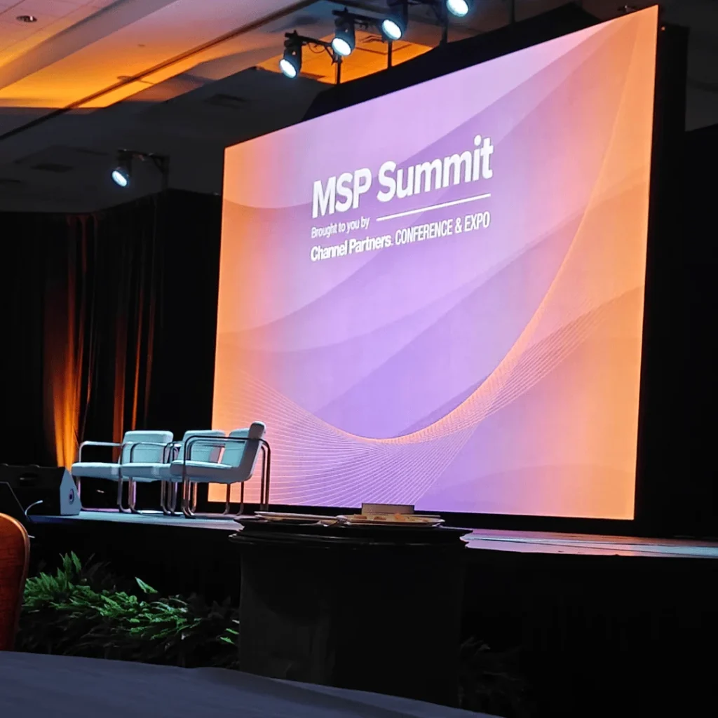 MSP Summit stage