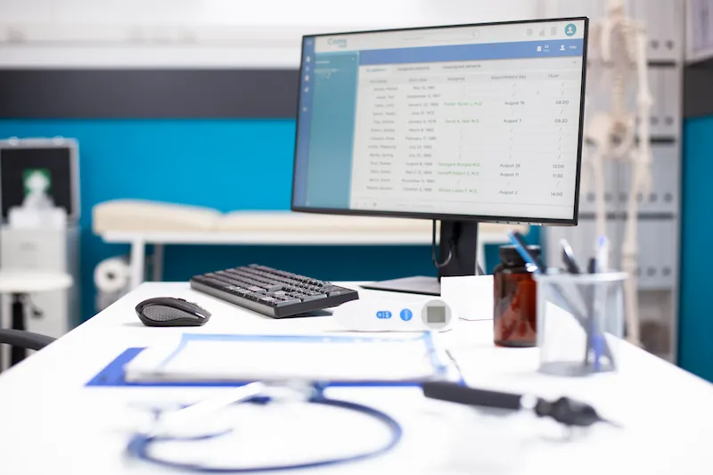 Healthcare services — clinical office workstation